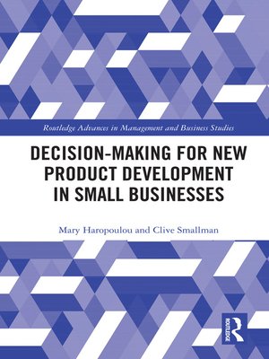 cover image of Decision-making for New Product Development in Small Businesses